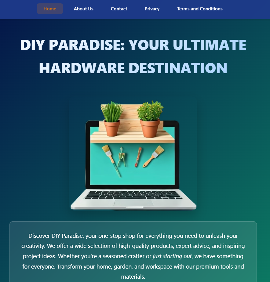 DIY Paradisee screenshot